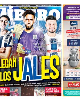 Edición Impresa - Libero | Sur - Martes 21 de Julio del 2026