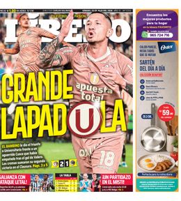 Edición Impresa - Libero | Lima - Sabado 25 de Julio del 2026