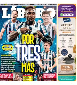 Edición Impresa - Libero | Lima - Domingo 26 de Julio del 2026