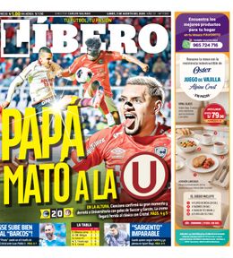 Edición Impresa - Libero | Lima - Lunes 03 de Agosto del 2026