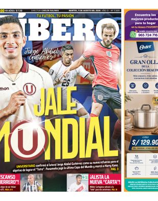 Edición Impresa - Libero | Norte - Martes 11 de Agosto del 2026