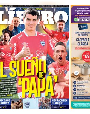 Edición Impresa - Libero | Sur - Sabado 15 de Agosto del 2026