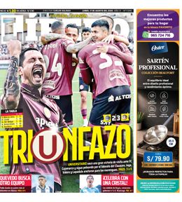 Edición Impresa - Libero | Lima - Lunes 17 de Agosto del 2026
