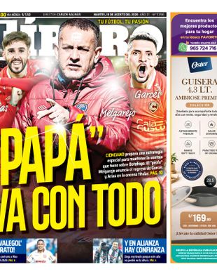 Edición Impresa - Libero | Sur - Martes 18 de Agosto del 2026