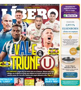 Edición Impresa - Libero | Lima - Domingo 23 de Agosto del 2026