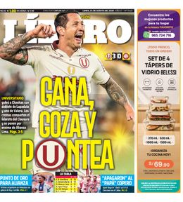 Edición Impresa - Libero | Lima - Lunes 24 de Agosto del 2026