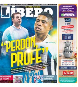 Edición Impresa - Libero | Lima - Miercoles 26 de Agosto del 2026