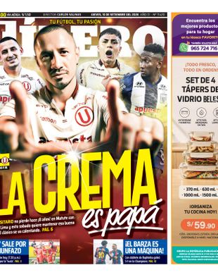 Edición Impresa - Libero | Norte - Jueves 10 de Setiembre del 2026