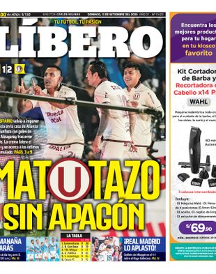 Edición Impresa - Libero | Norte - Domingo 13 de Setiembre del 2026