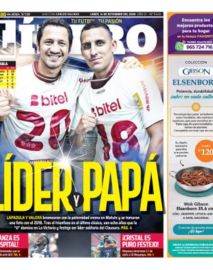 Edición Impresa - Libero | Sur - Lunes 14 de Setiembre del 2026