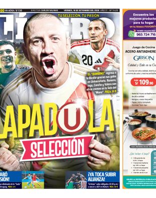 Edición Impresa - Libero | Norte - Viernes 18 de Setiembre del 2026