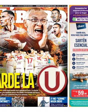 Edición Impresa - Libero | Norte - Martes 22 de Setiembre del 2026