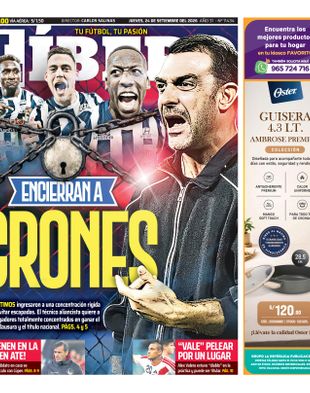 Edición Impresa - Libero | Sur - Jueves 24 de Setiembre del 2026
