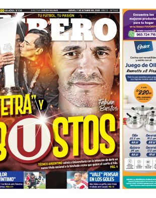 Edición Impresa - Libero | Sur - Jueves 01 de Octubre del 2026