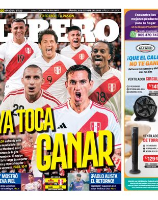 Edición Impresa - Libero | Norte - Sabado 03 de Octubre del 2026