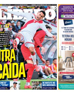 Edición Impresa - Libero | Norte - Domingo 04 de Octubre del 2026
