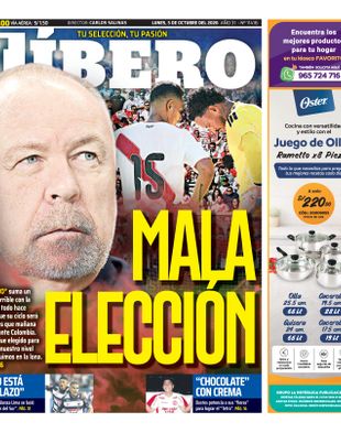 Edición Impresa - Libero | Sur - Lunes 05 de Octubre del 2026