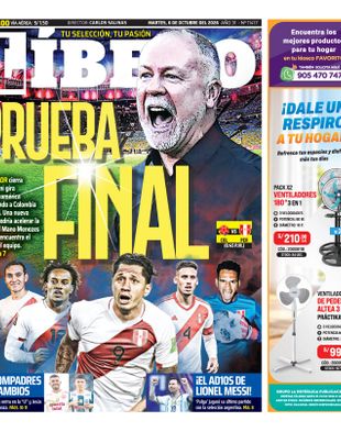 Edición Impresa - Libero | Norte - Martes 06 de Octubre del 2026