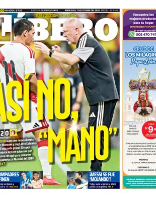 Edición Impresa - Libero | Sur - Miercoles 07 de Octubre del 2026