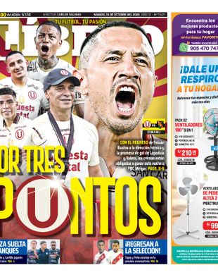 Edición Impresa - Libero | Sur - Sabado 10 de Octubre del 2026