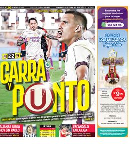 Edición Impresa - Libero | Lima - Domingo 11 de Octubre del 2026