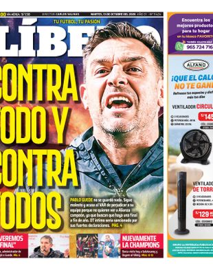 Edición Impresa - Libero | Lima - Martes 13 de Octubre del 2026