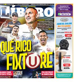 Edición Impresa - Libero | Lima - Miercoles 21 de Octubre del 2026