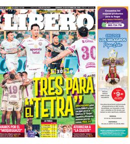 Edición Impresa - Libero | Lima - Domingo 25 de Octubre del 2026