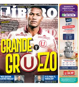 Edición Impresa - Libero | Lima - Martes 27 de Octubre del 2026